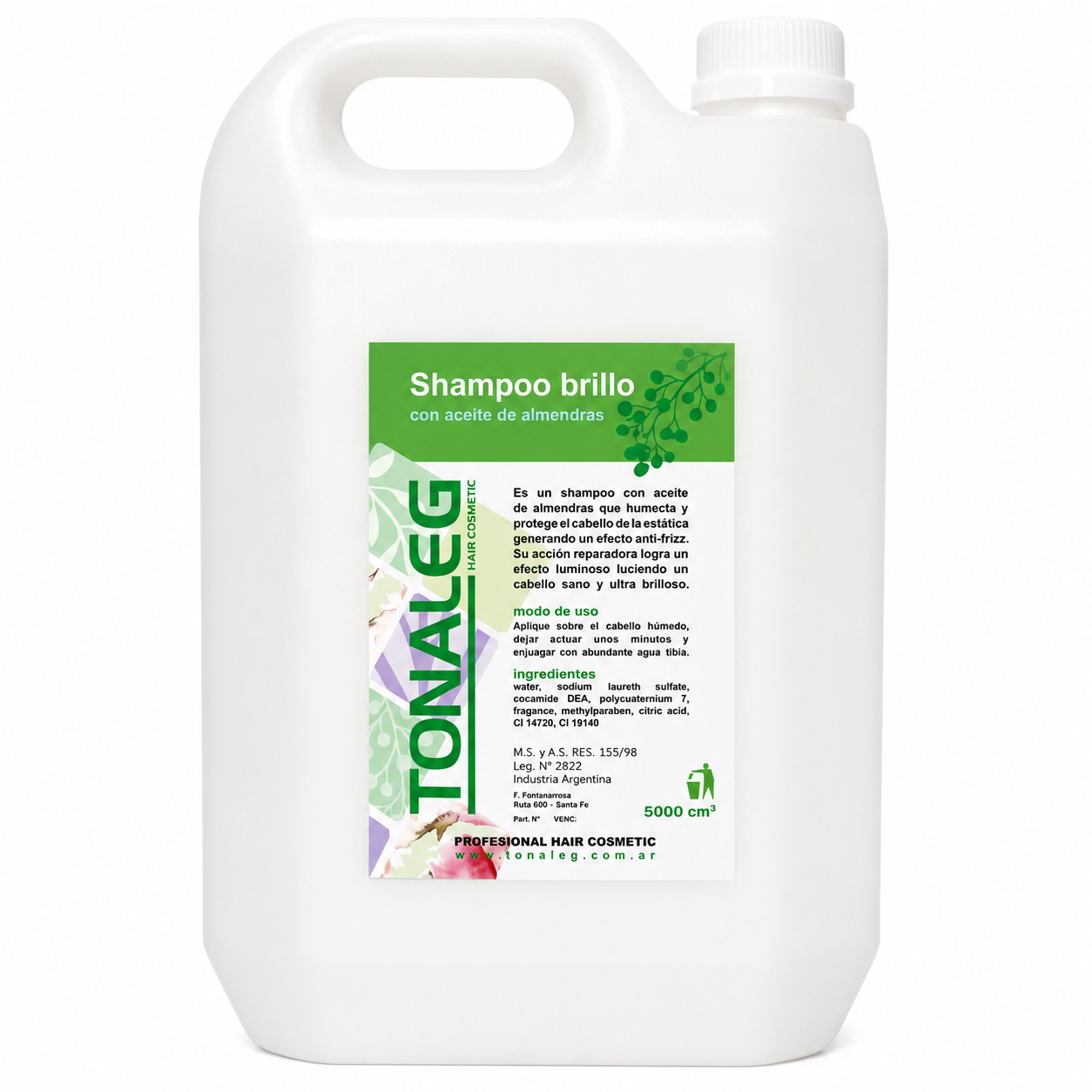 Shampoo almendras 5kg